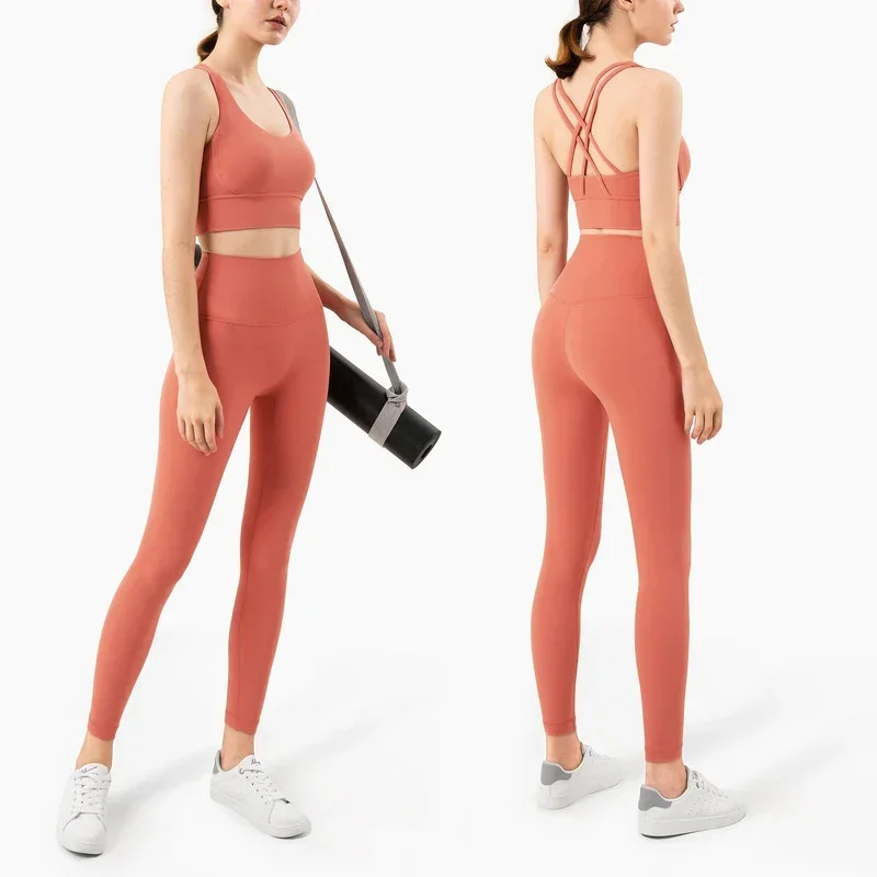 Yoga En Fitness - Women's Solid Color 2 piece Yoga