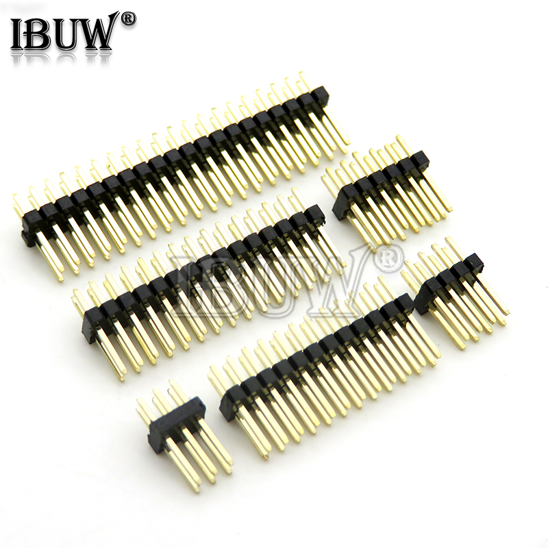 Dip Bar Parallel - 1.27mm 1.27 Double Row Male 2~40P