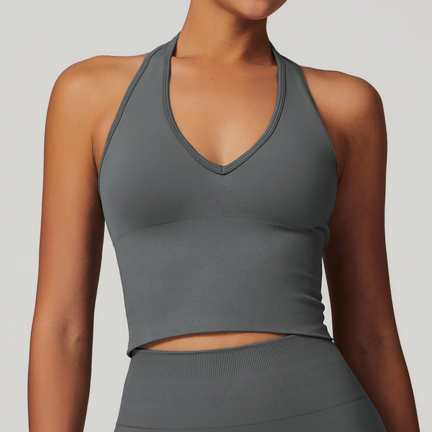 Yoga Fitness Stretching - Women Sports Bra Tank Top Gym