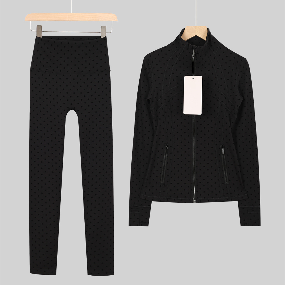 Yoga En Fitness - Women's Yoga Sport Jacket Set Yoga