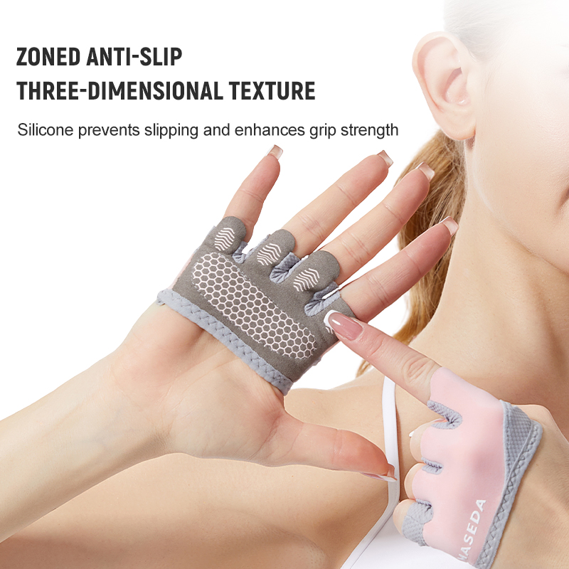 Pair of Fitness Fingerless Glo - Yoga Fitness Yoga ulasan dan harga