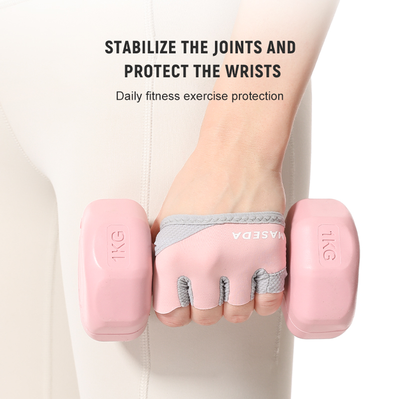 Pair of Fitness Fingerless Glo - Yoga Fitness Yoga ulasan dan harga