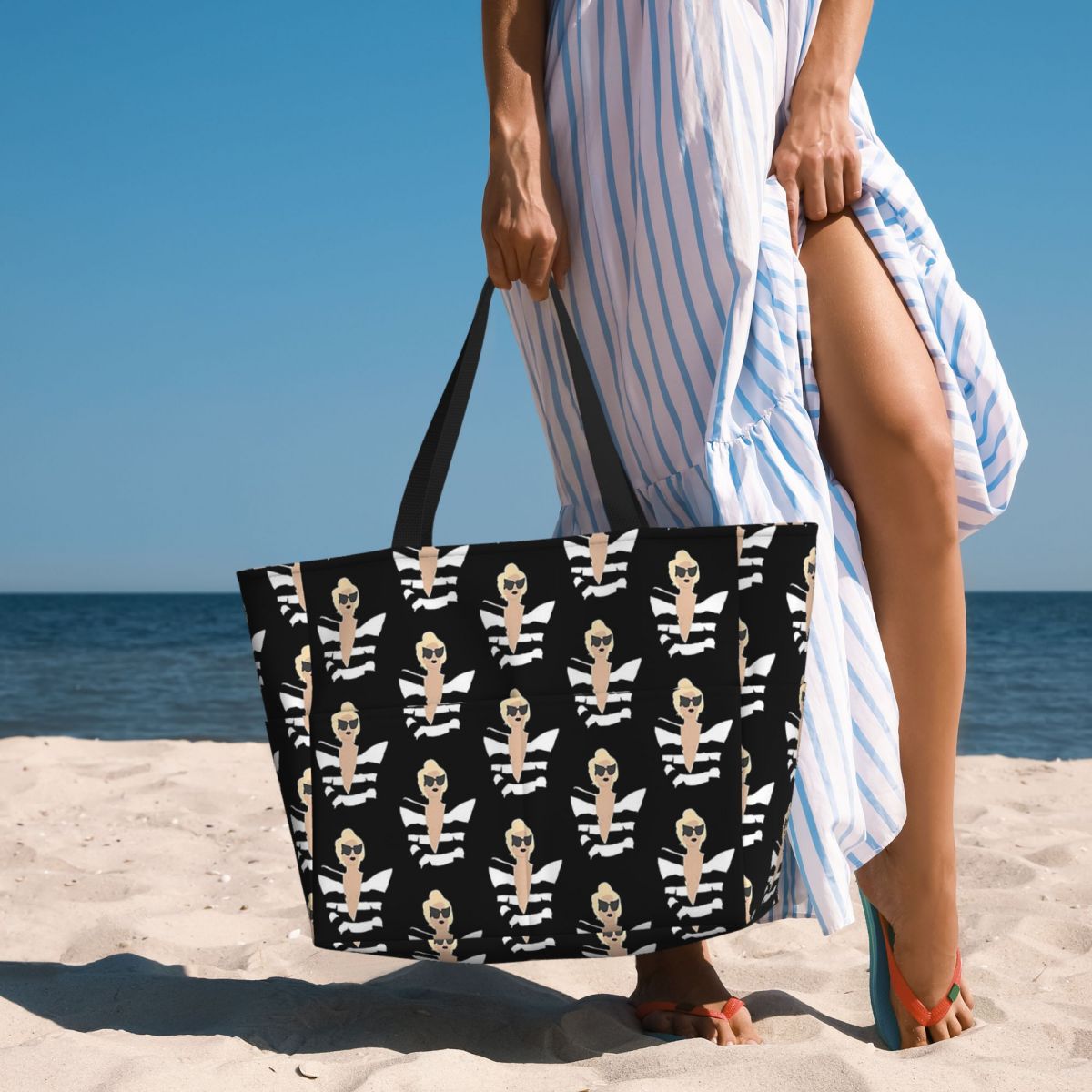 Lady Gaga Telephone Beach Tote - Yoga Fitness Telephone ulasan dan harga