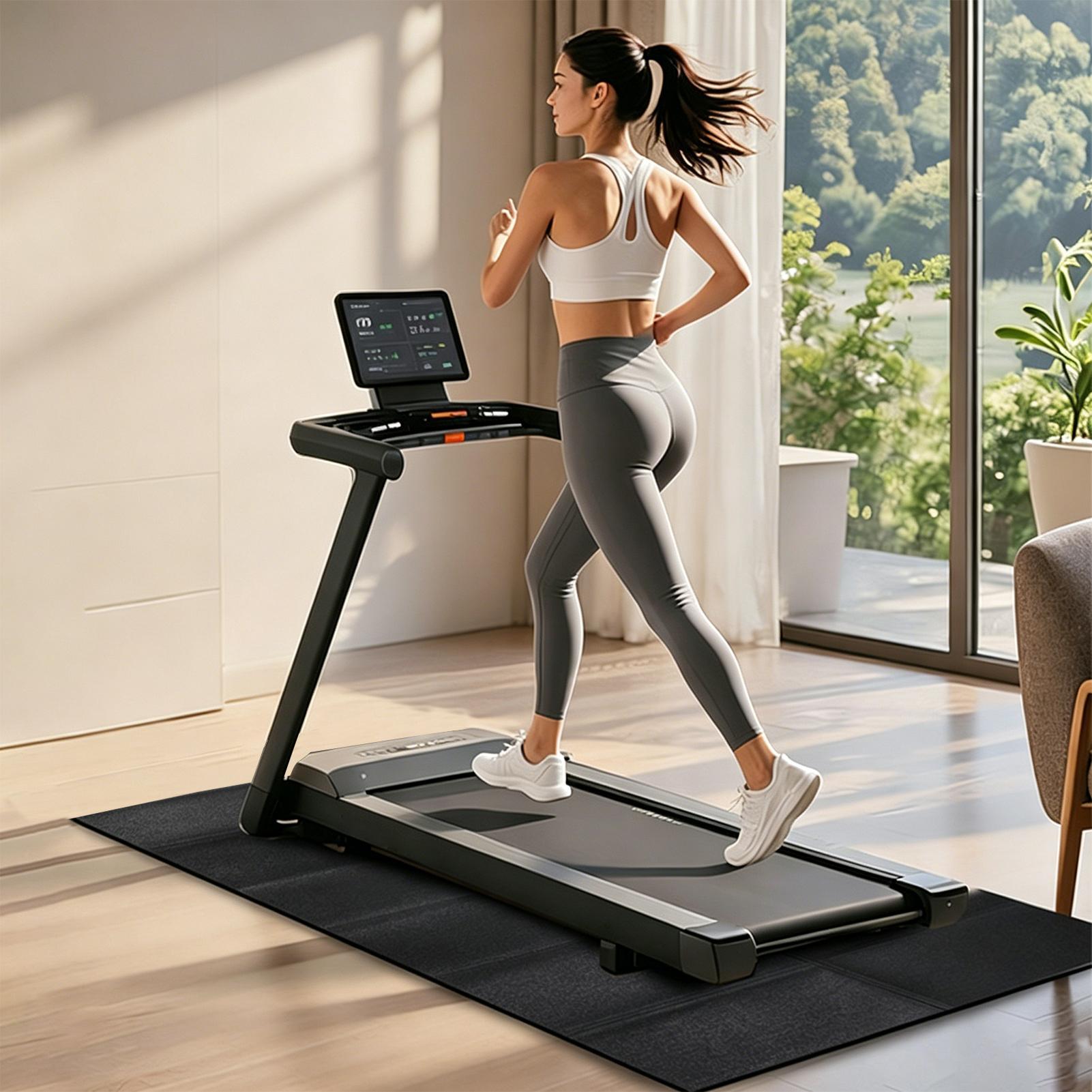 Treadmill Mat Vibration Absorb - Yoga En Fitness ulasan dan harga