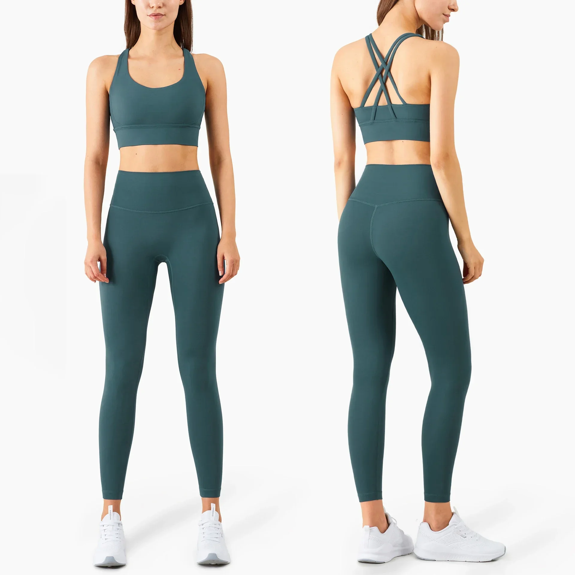 Women's Solid Color 2 piece Yo - Yoga En Fitness ulasan dan harga