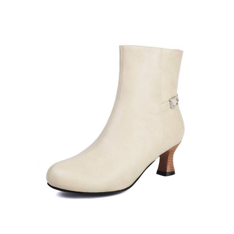 Thick Heel  Zipper-up  Big siz - Ankle Weights ulasan dan harga