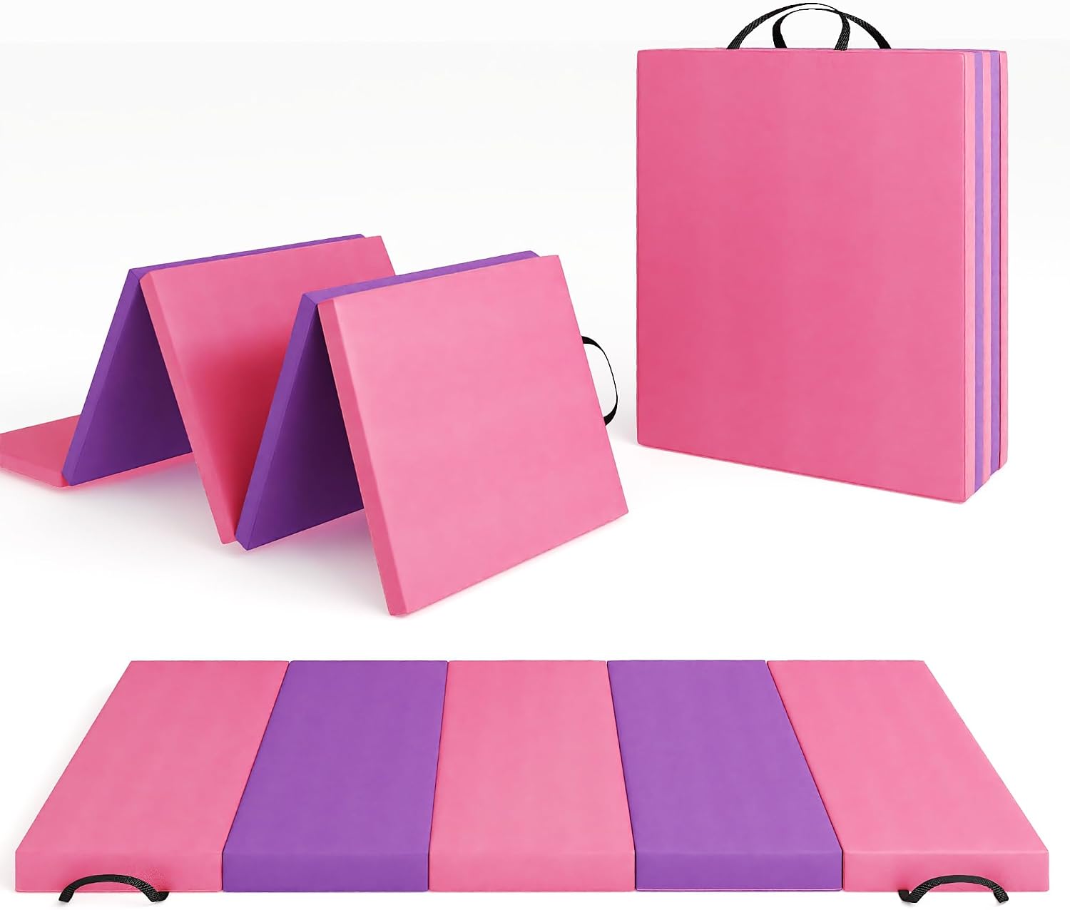 Foldable Yoga Mat Gymnastics M - Gym Floor Mats ulasan dan harga