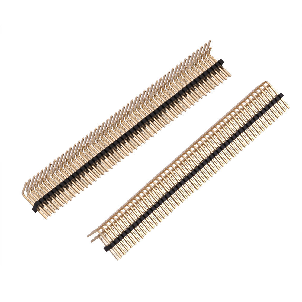 5PCS 1.0/1.27mm Pitch Gold Pla - Dip Bar Parallel ulasan dan harga
