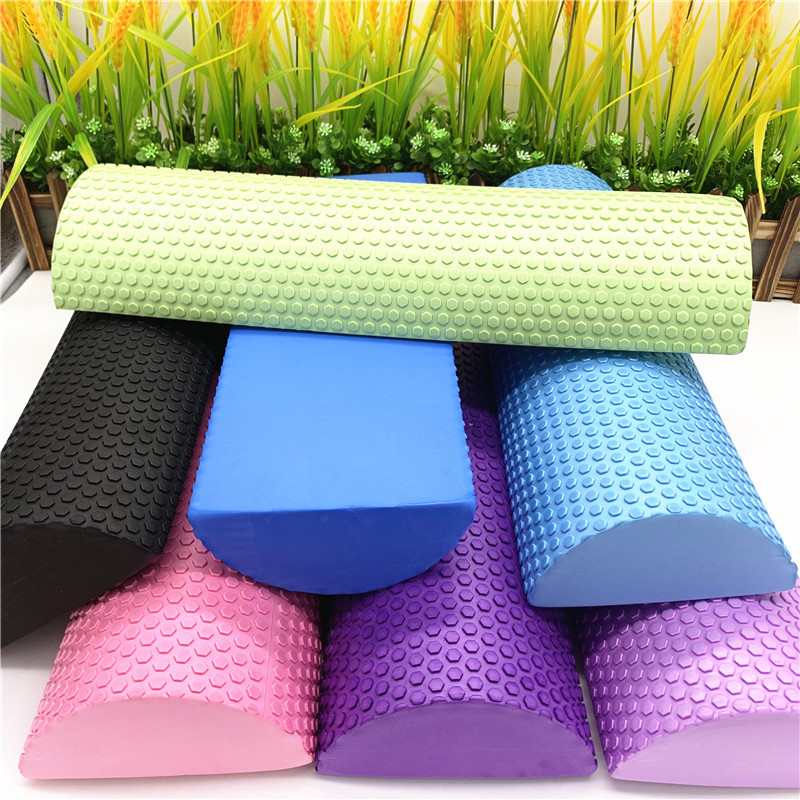 30/45cm Half Round EVA Massage - Foam Roller ulasan dan harga
