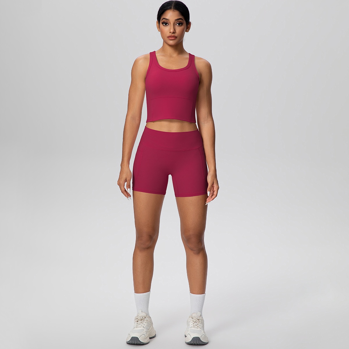 2PCS Women Summer Fitness Spor - Yoga En Fitness ulasan dan harga