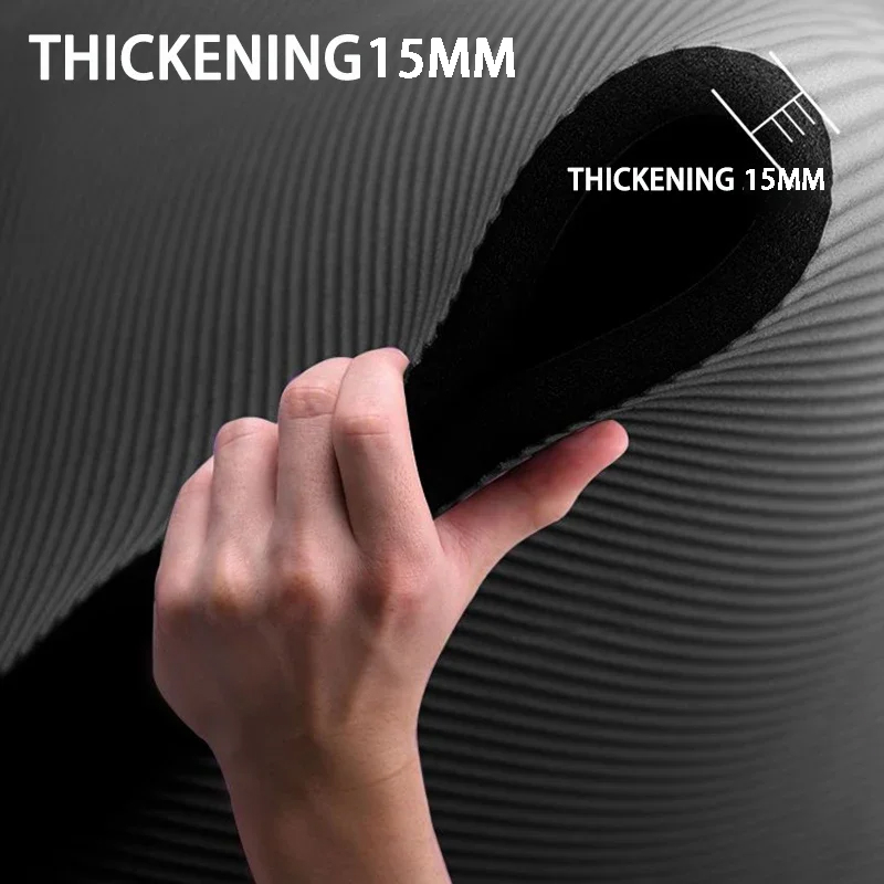 Non-slip Extra Thick 15mm Yoga - Gym Floor Mats ulasan dan harga