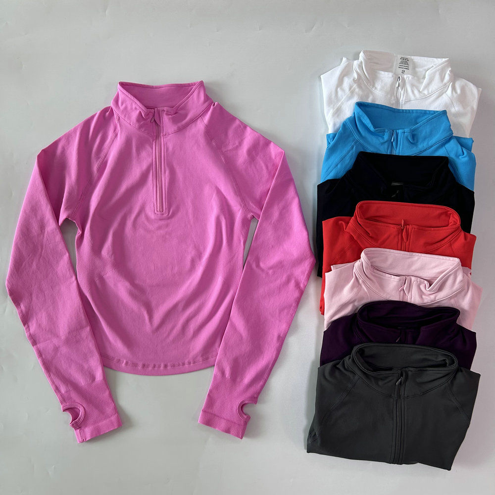 No Logo Yoga Jacket With Half  - Yoga Fitness Yoga ulasan dan harga