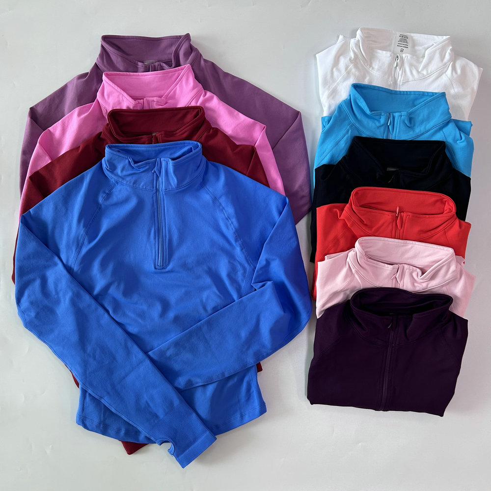 No Logo Yoga Jacket With Half  - Yoga Fitness Yoga ulasan dan harga